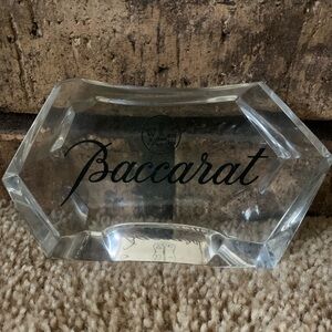 Vintage  Baccarat France crystal paperweight